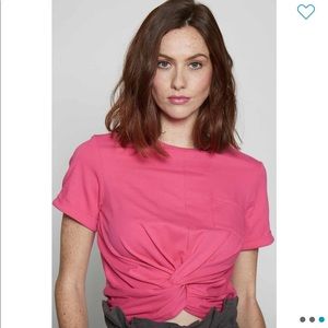 Walter Baker Camille Twisted Front T-Shirt